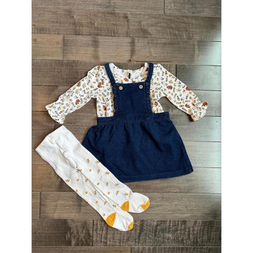 WN Girls Dress Set Size 3-6 months